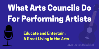 arts council funding article for performing artists