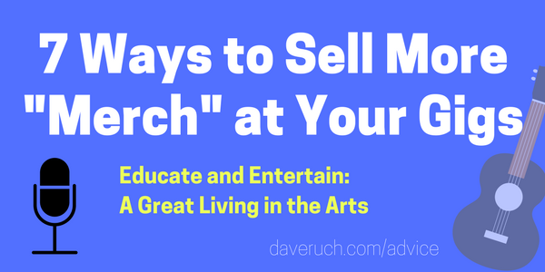 How to sell more at live gigs