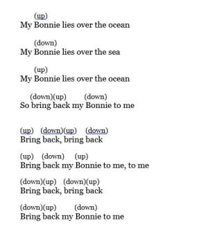 Immigration Lesson Plans - My Bonnie Lies Over the Ocean game song