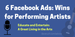 Marketing on Facebook for storytellers, musicians and performing artists