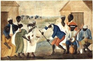 Slave_dance_to_banjo,_1780s